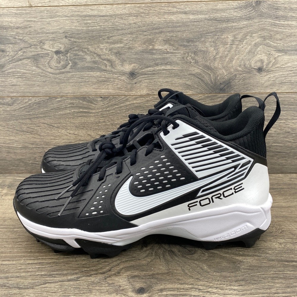 Nike Force Savage Football Cleats Mens 14 Black White CQ7225-001